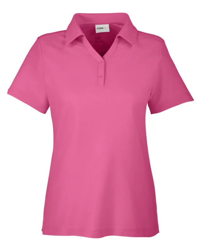CORE365 Ladies' Fusion ChromaSoft Pique Polo — view 128