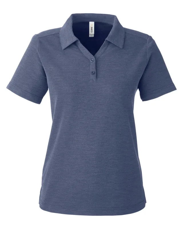 CORE365 Ladies' Fusion ChromaSoft Pique Polo — view 208
