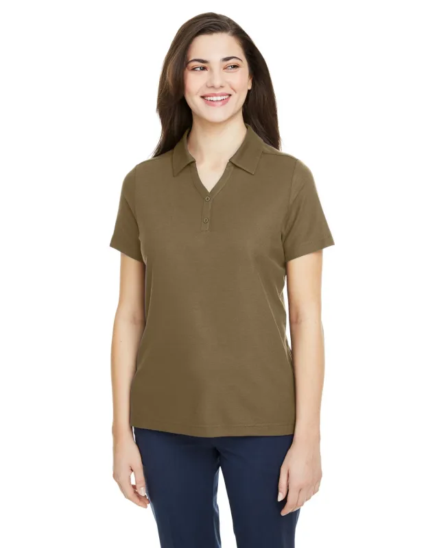 CORE365 Ladies' Fusion ChromaSoft Pique Polo — view 214