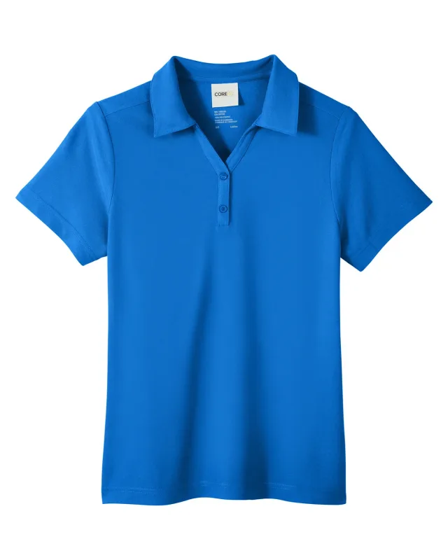 CORE365 Ladies' Fusion ChromaSoft Pique Polo — view 3