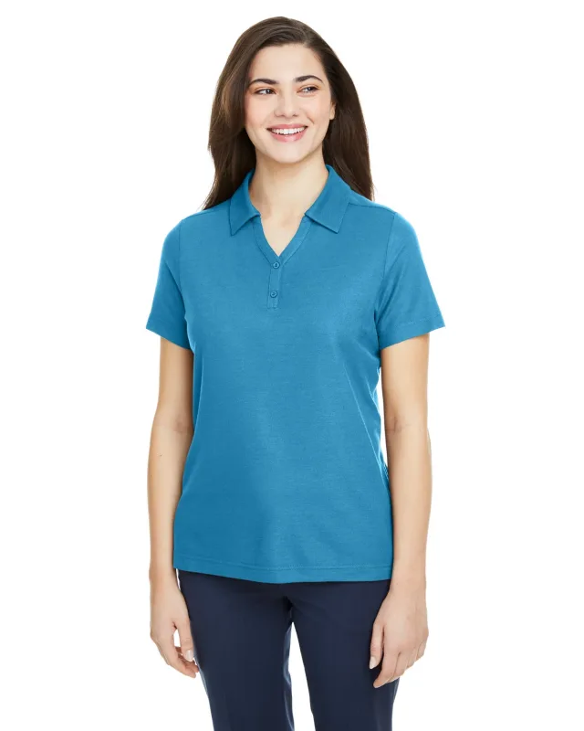 CORE365 Ladies' Fusion ChromaSoft Pique Polo — view 44