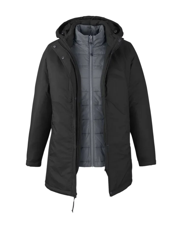 CORE365 Ladies' Inspire 3-in-1 Jacket with Insulated Liner — view 15