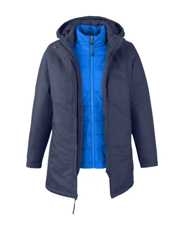 CORE365 Ladies' Inspire 3-in-1 Jacket with Insulated Liner — view 25