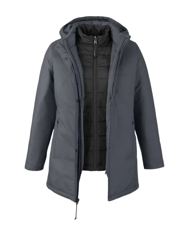CORE365 Ladies' Inspire 3-in-1 Jacket with Insulated Liner — view 5