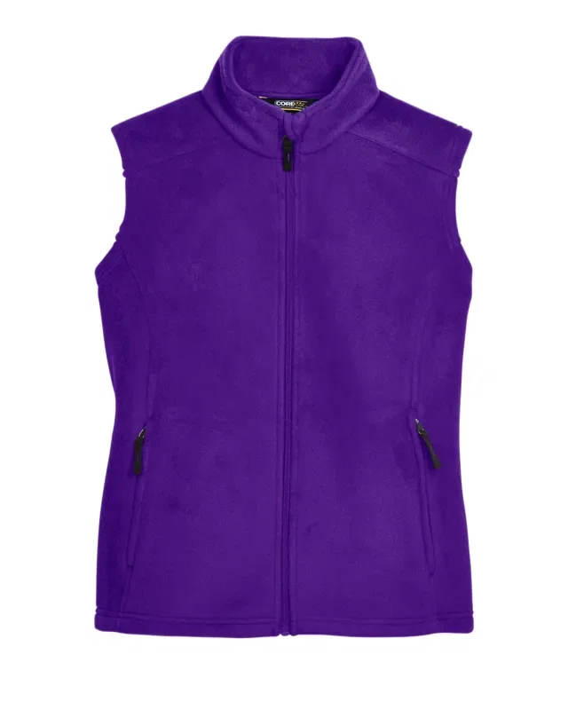 CORE365 Ladies' Journey Fleece Vest — view 3