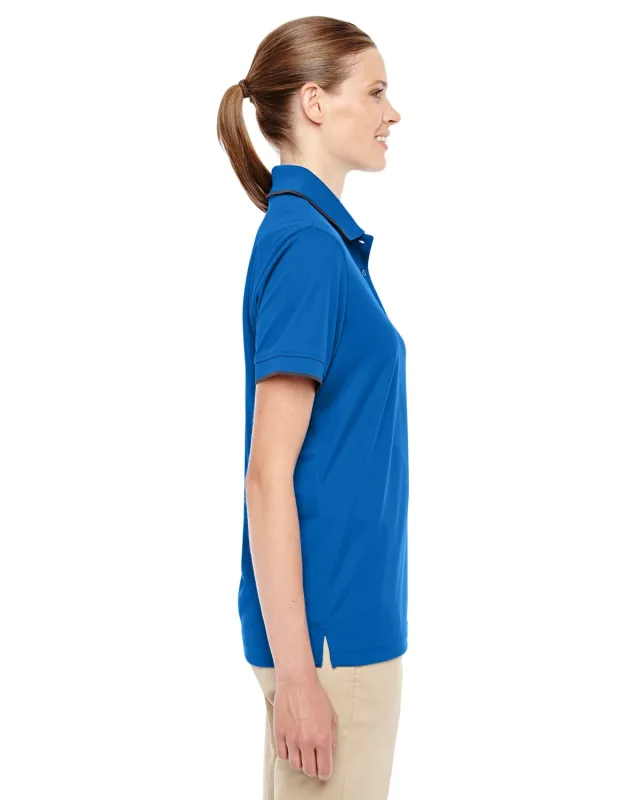 CORE365 Ladies' Motive Performance Piqué Polo with Tipped Collar — view 4