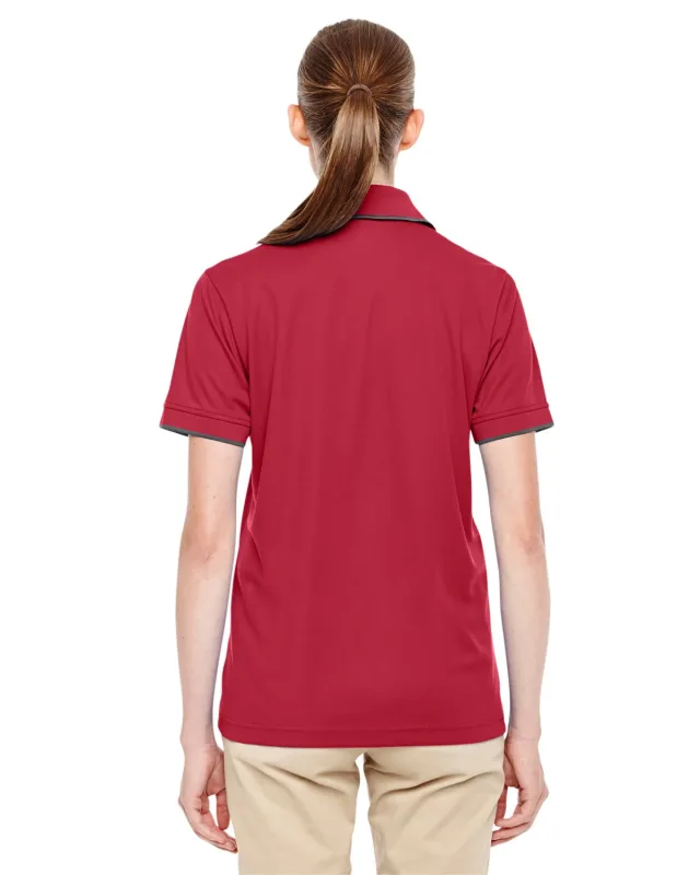 CORE365 Ladies' Motive Performance Piqué Polo with Tipped Collar — view 5