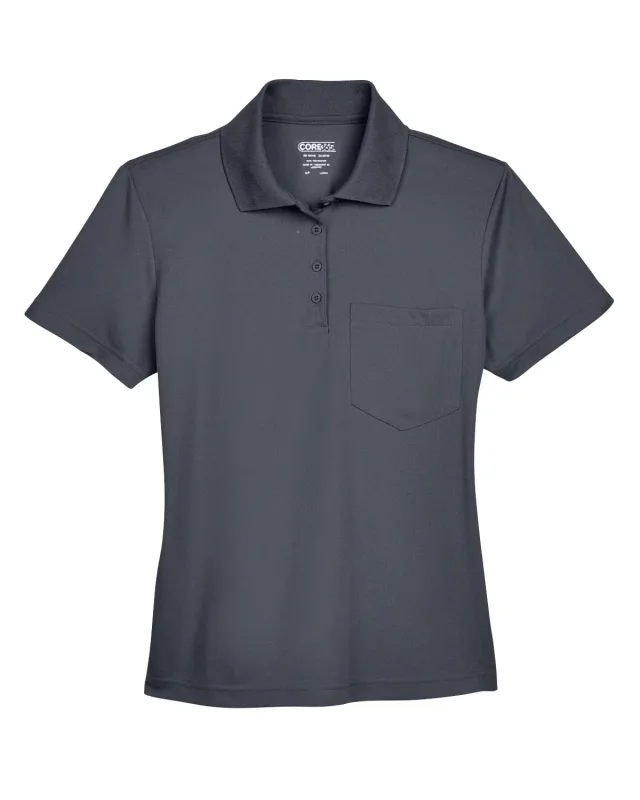 CORE365 Ladies' Origin Performance Piqué Polo with Pocket — view 10