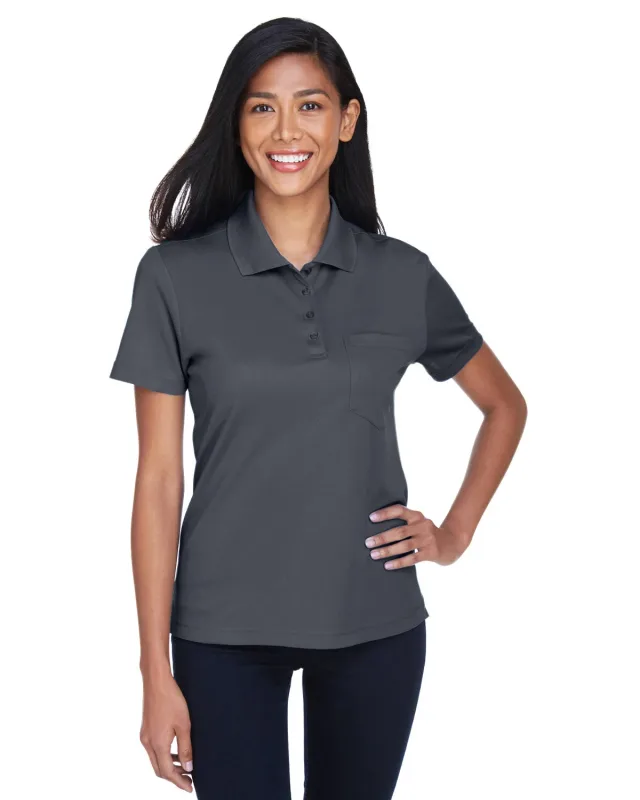 CORE365 Ladies' Origin Performance Piqué Polo with Pocket — view 11