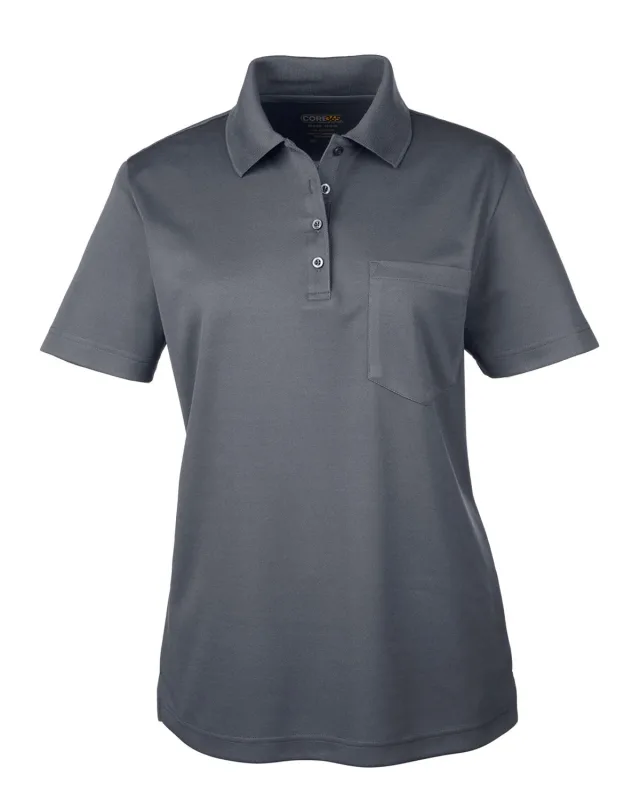 CORE365 Ladies' Origin Performance Piqué Polo with Pocket — view 12