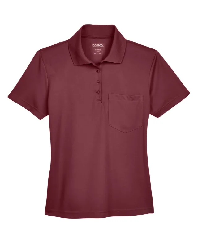 CORE365 Ladies' Origin Performance Piqué Polo with Pocket — view 17