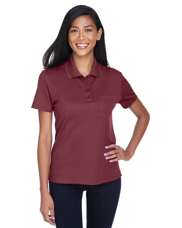CORE365 Ladies' Origin Performance Piqué Polo with Pocket — view 18