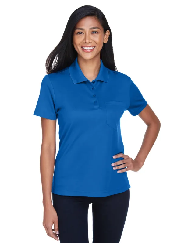 CORE365 Ladies' Origin Performance Piqué Polo with Pocket — view 4