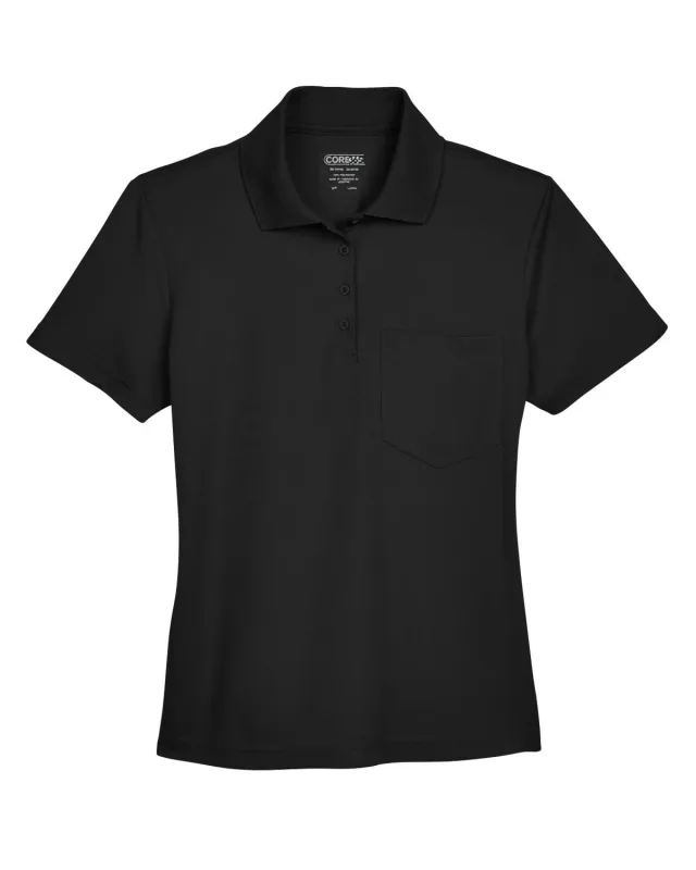 CORE365 Ladies' Origin Performance Piqué Polo with Pocket — view 43
