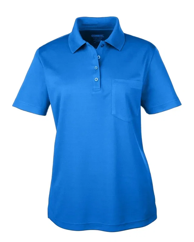 CORE365 Ladies' Origin Performance Piqué Polo with Pocket — view 5