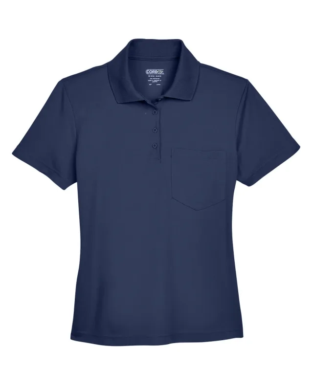 CORE365 Ladies' Origin Performance Piqué Polo with Pocket — view 50