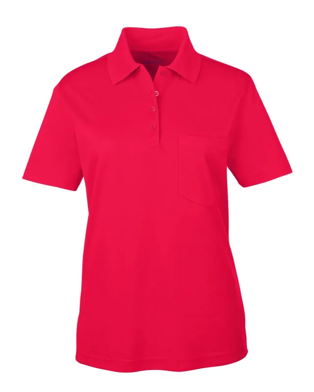 CORE365 Ladies' Origin Performance Piqué Polo with Pocket — view 59