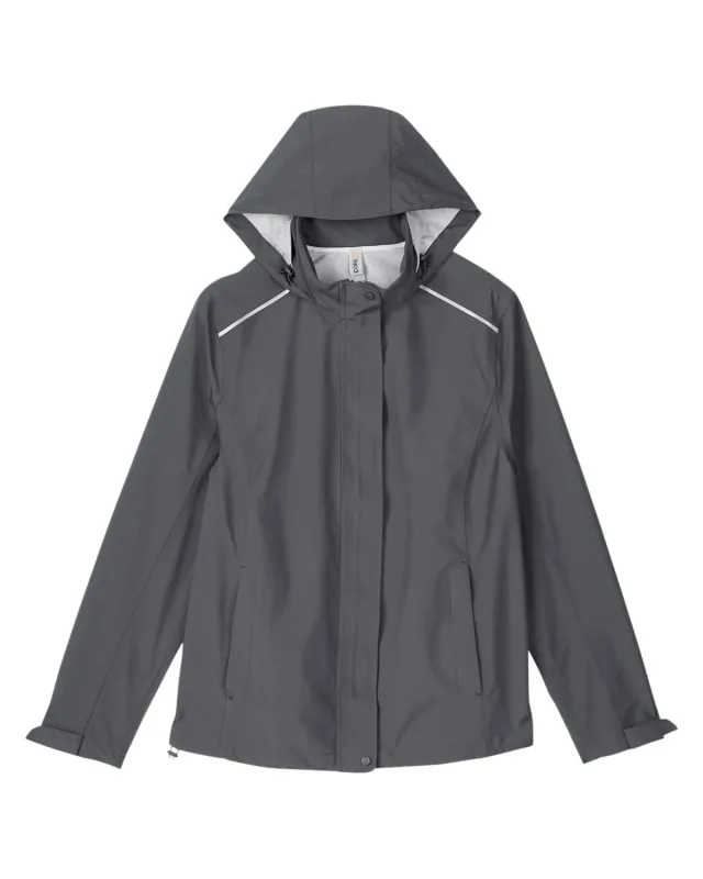 CORE365 Ladies' Packable Rain Jacket — view 13
