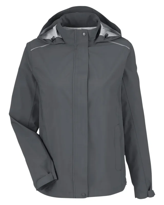 CORE365 Ladies' Packable Rain Jacket — view 18