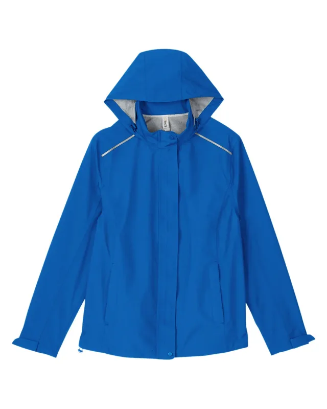 CORE365 Ladies' Packable Rain Jacket — view 3