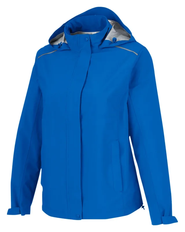 CORE365 Ladies' Packable Rain Jacket — view 6