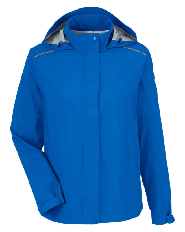 CORE365 Ladies' Packable Rain Jacket — view 8