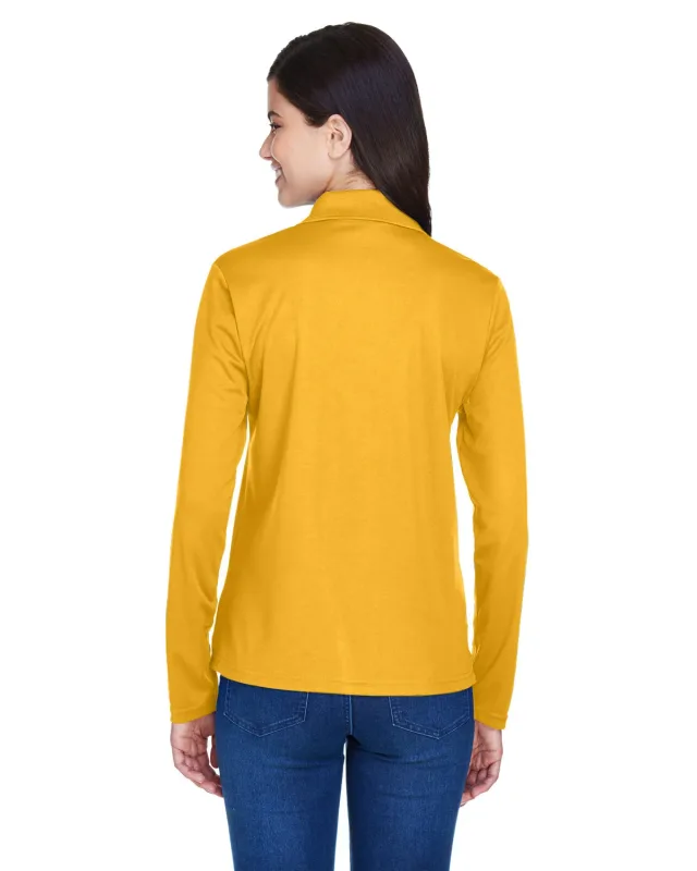 CORE365 Ladies' Pinnacle Performance Long-Sleeve Piqué Polo — view 15