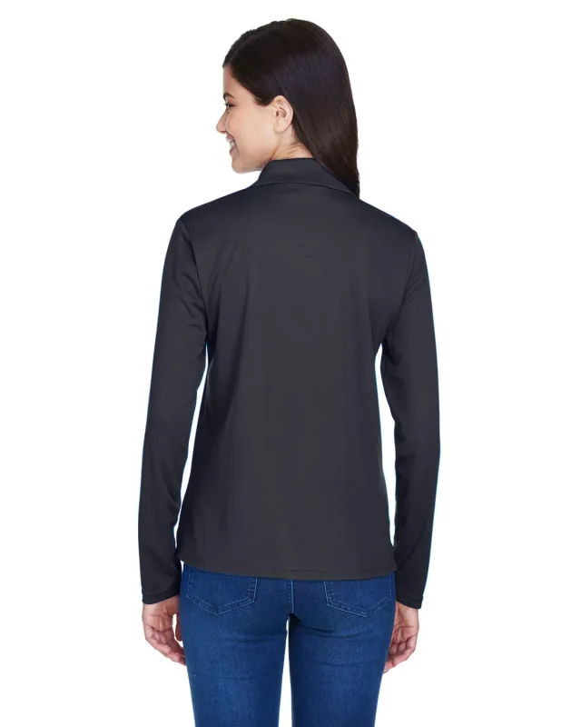 CORE365 Ladies' Pinnacle Performance Long-Sleeve Piqué Polo — view 21