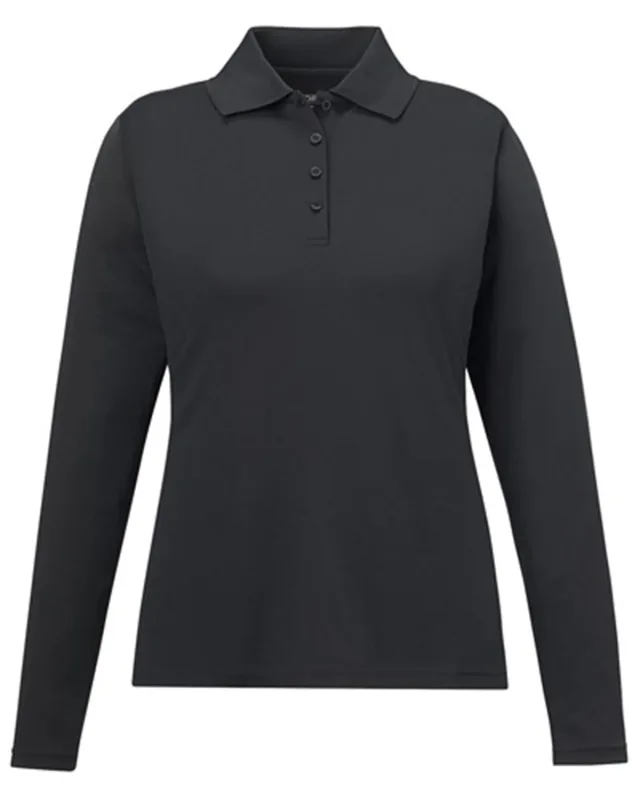 CORE365 Ladies' Pinnacle Performance Long-Sleeve Piqué Polo — view 25
