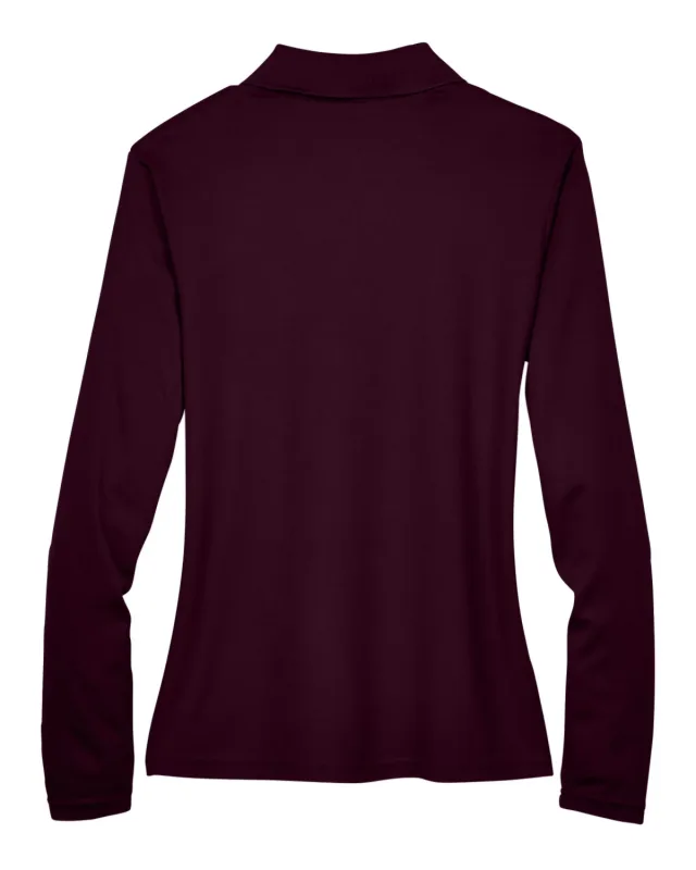 CORE365 Ladies' Pinnacle Performance Long-Sleeve Piqué Polo — view 29