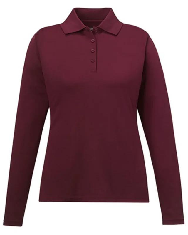 CORE365 Ladies' Pinnacle Performance Long-Sleeve Piqué Polo — view 32