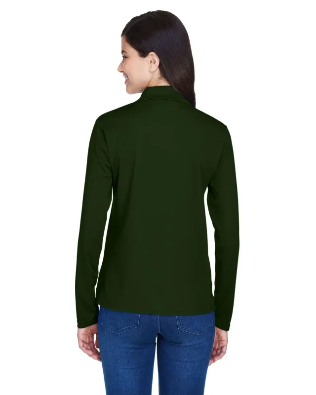 CORE365 Ladies' Pinnacle Performance Long-Sleeve Piqué Polo — view 35