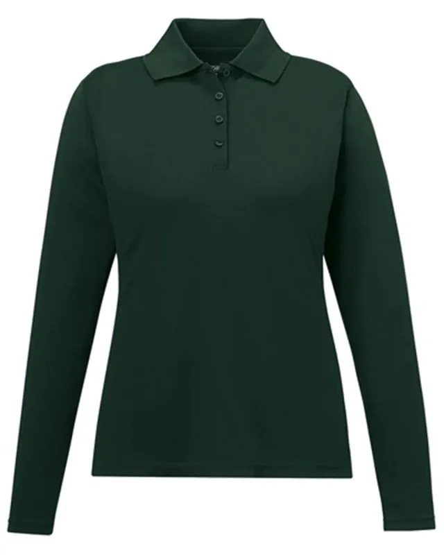 CORE365 Ladies' Pinnacle Performance Long-Sleeve Piqué Polo — view 39