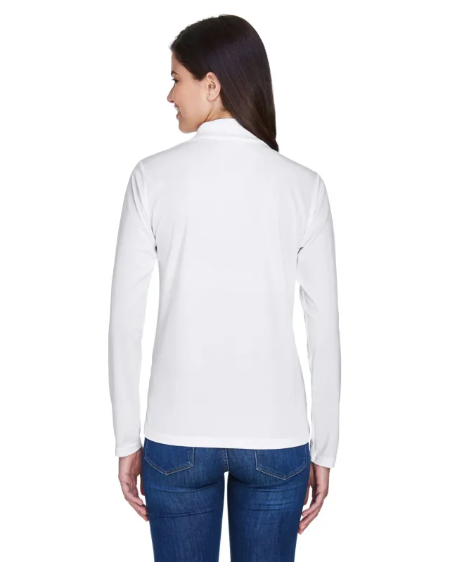 CORE365 Ladies' Pinnacle Performance Long-Sleeve Piqué Polo — view 42