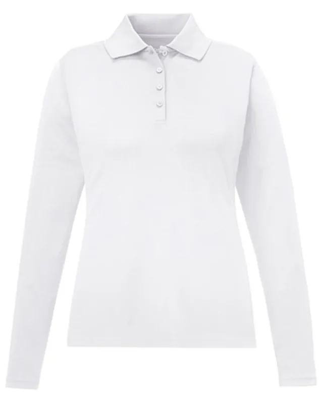 CORE365 Ladies' Pinnacle Performance Long-Sleeve Piqué Polo — view 46