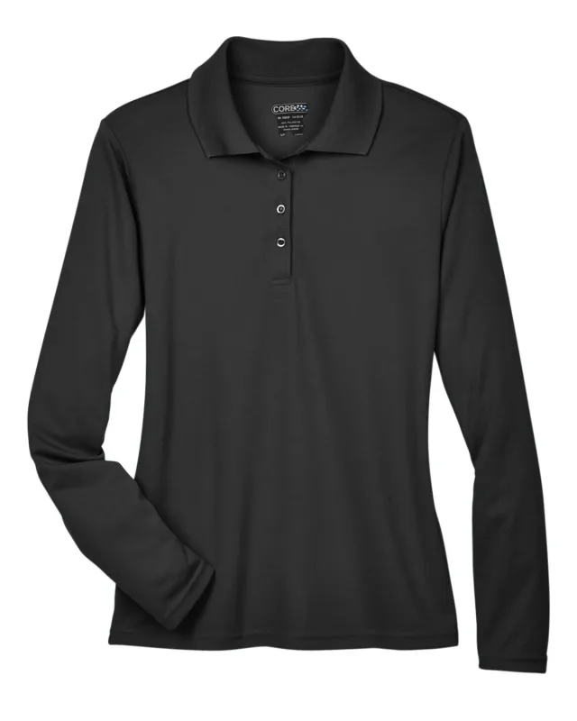 CORE365 Ladies' Pinnacle Performance Long-Sleeve Piqué Polo — view 50