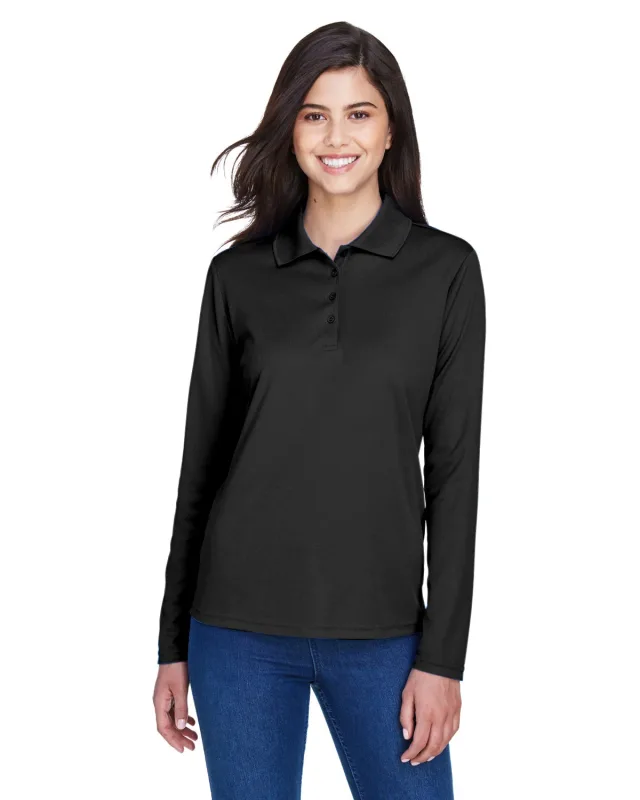 CORE365 Ladies' Pinnacle Performance Long-Sleeve Piqué Polo — view 51