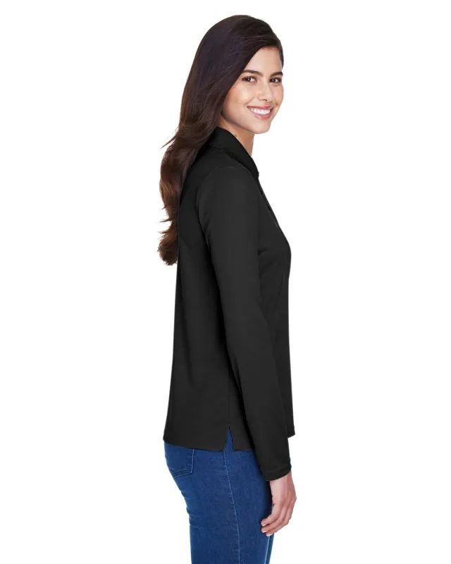 CORE365 Ladies' Pinnacle Performance Long-Sleeve Piqué Polo — view 54