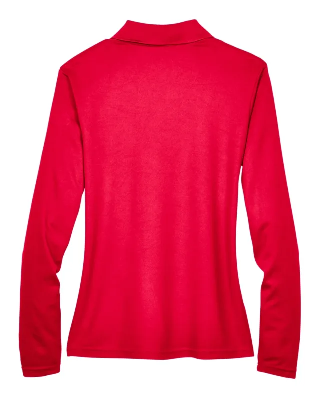 CORE365 Ladies' Pinnacle Performance Long-Sleeve Piqué Polo — view 63