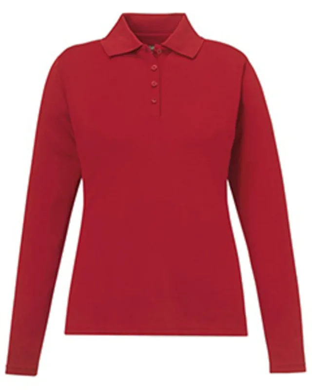 CORE365 Ladies' Pinnacle Performance Long-Sleeve Piqué Polo — view 66