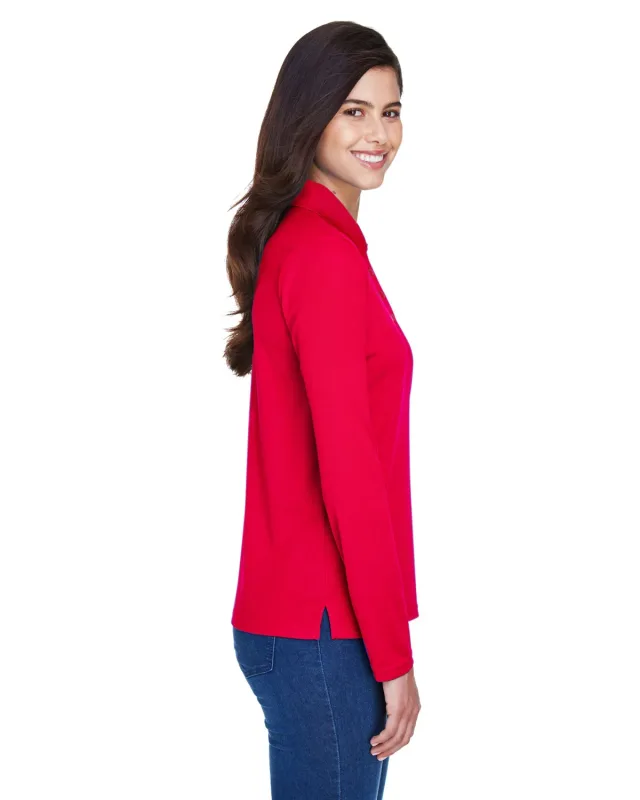 CORE365 Ladies' Pinnacle Performance Long-Sleeve Piqué Polo — view 68