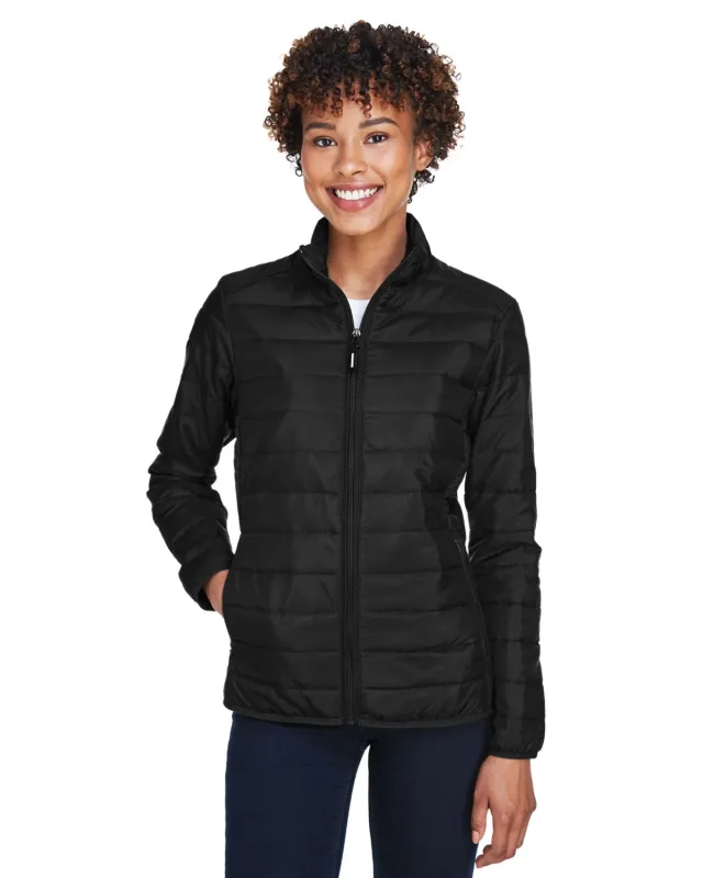 CORE365 Ladies' Prevail Packable Puffer Jacket — view 11