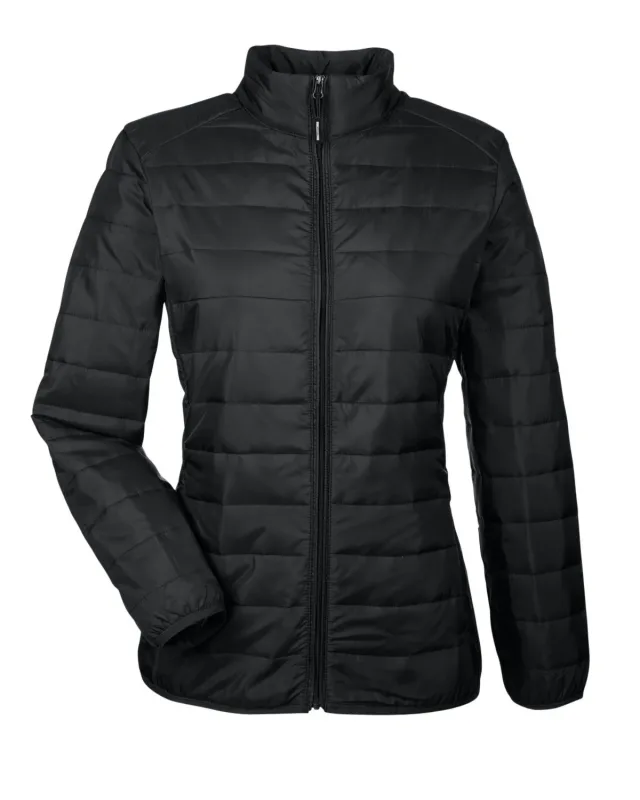 CORE365 Ladies' Prevail Packable Puffer Jacket — view 12