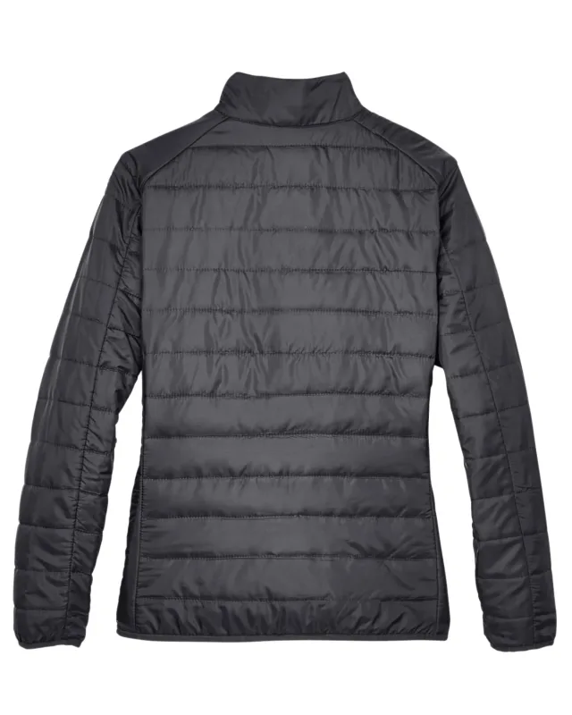 CORE365 Ladies' Prevail Packable Puffer Jacket — view 2