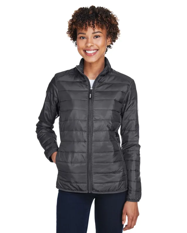 CORE365 Ladies' Prevail Packable Puffer Jacket — view 4