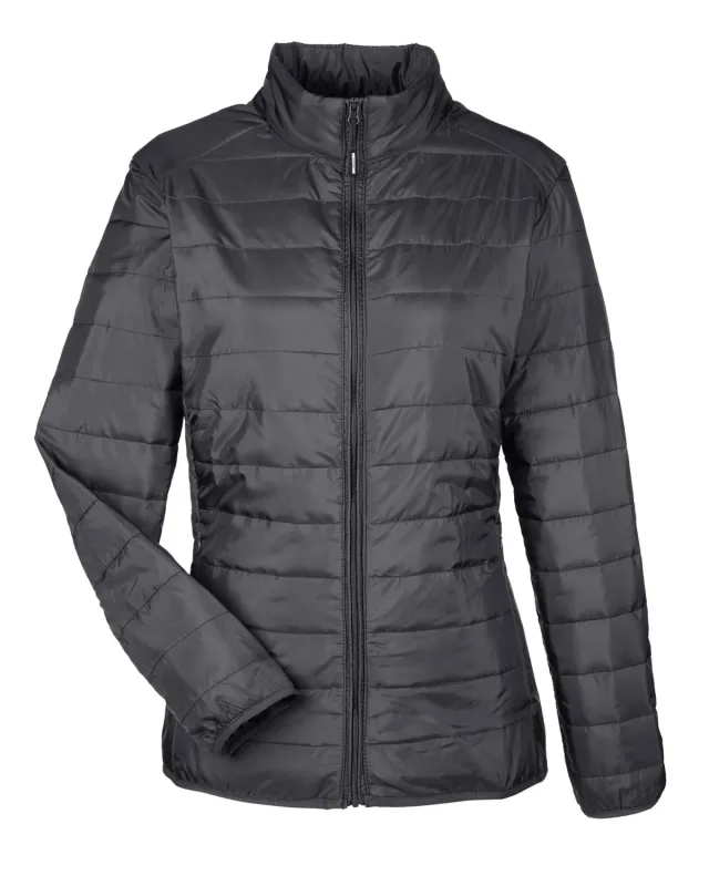 CORE365 Ladies' Prevail Packable Puffer Jacket — view 5