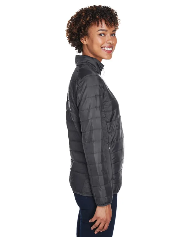 CORE365 Ladies' Prevail Packable Puffer Jacket — view 7