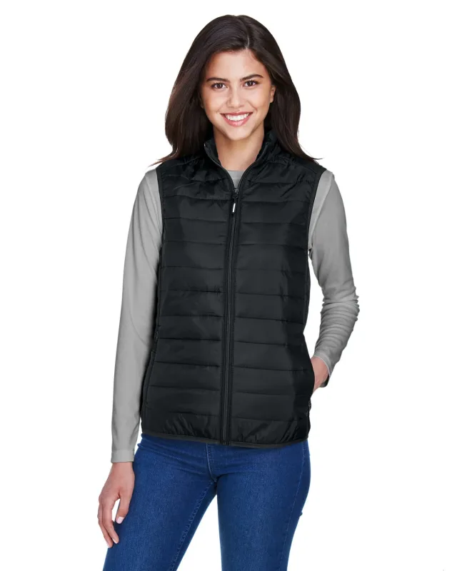 CORE365 Ladies' Prevail Packable Puffer Vest — view 11