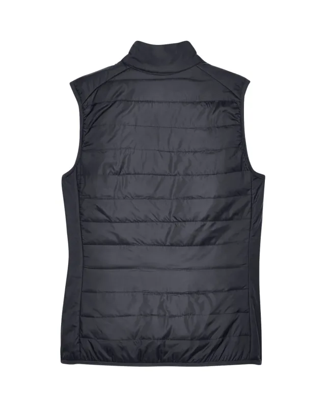 CORE365 Ladies' Prevail Packable Puffer Vest — view 2