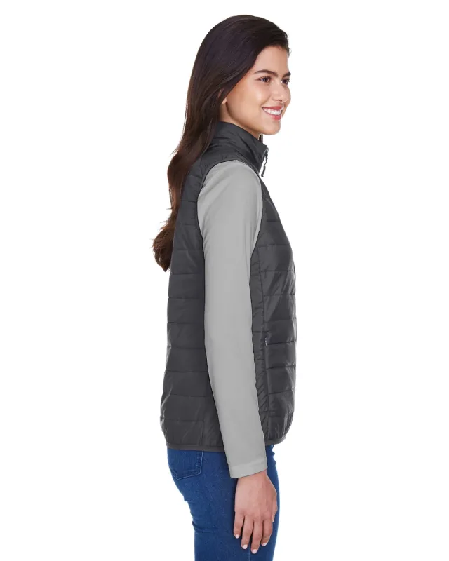 CORE365 Ladies' Prevail Packable Puffer Vest — view 7